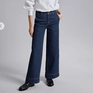 & Other Stories Dark Blue Flare Jeans